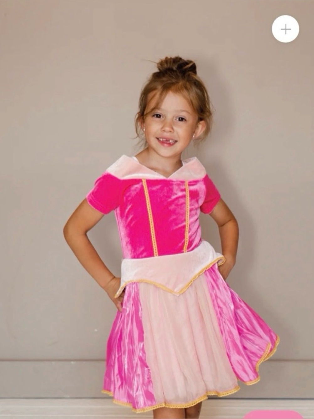Taylor Joelle Sleeping Beauty Princess Dress 6Y